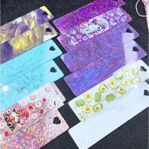 70pcs New Color Heart Hole Bookmark Set for Diy Craft Book Accessories Sticky Labels
