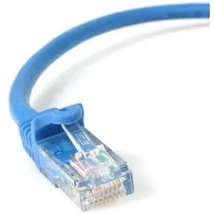 Startech Cat. 5E UTP Patch Cable 3ft 1 x RJ-45 1 x RJ-45 Patch Cable Snagless Blue RJ45PATCH3