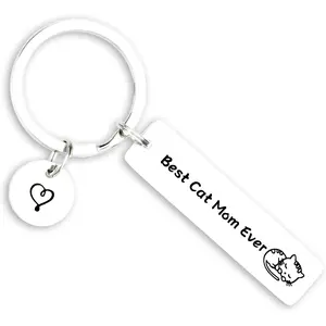 Cat Jewelry for Women - Cat Owner Gift Idea with Keychains