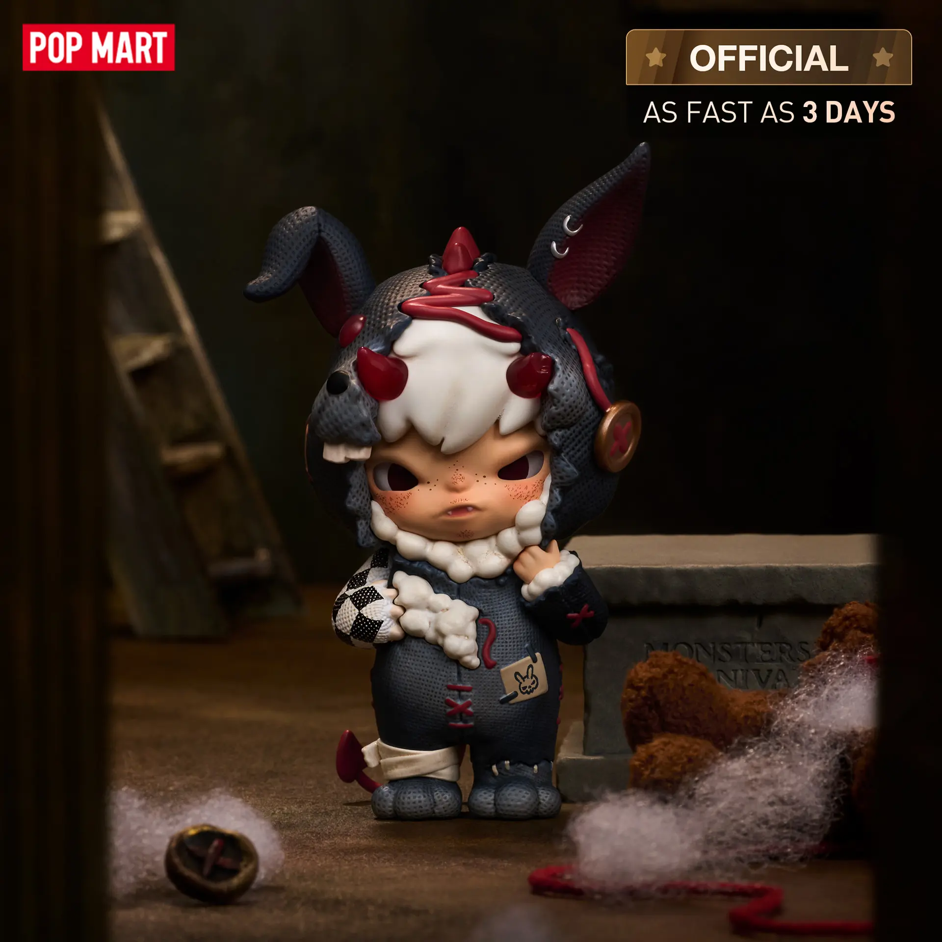 【NEW】POP MART The Attic of Oddities Series Figures Blind Box, Fun Toy