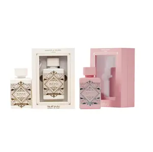 Lattafa Bade'e Al Oud Honor & Glory + Noble Blush Multi-Pack, 3.4 fl oz EDP Perfume Fragrance Each, Woody-Floral Alcohol-Based Unisex Wear Fragrances