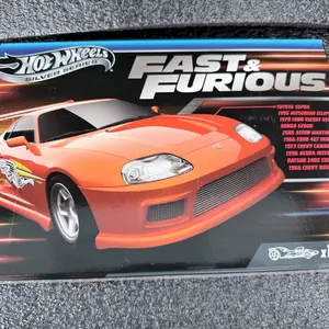 The fast and furious Hotwheels silver series 10 car set