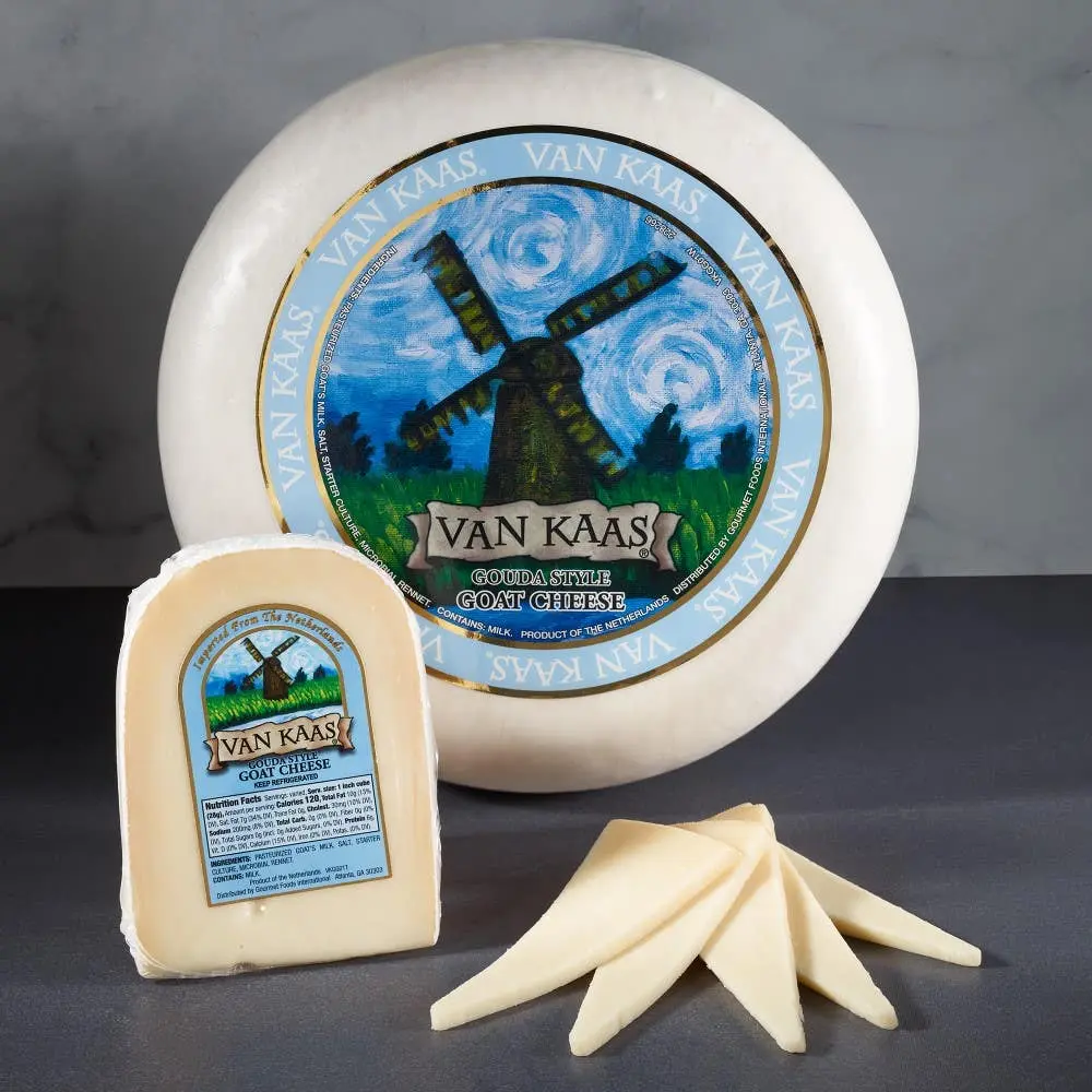 Van Kaas Goat Gouda Cheese (2 x 1 pound)