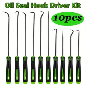 Precision Car Oil Seal Screwdriver Set, Durable Hook Kit, Oil Seal Ring Removal Tool, Manual Oil Seal Hook Tool Set, Hand Tools