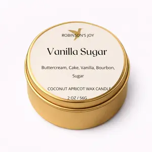 Vanilla Sugar- Signature Collection 2oz Travel Candle