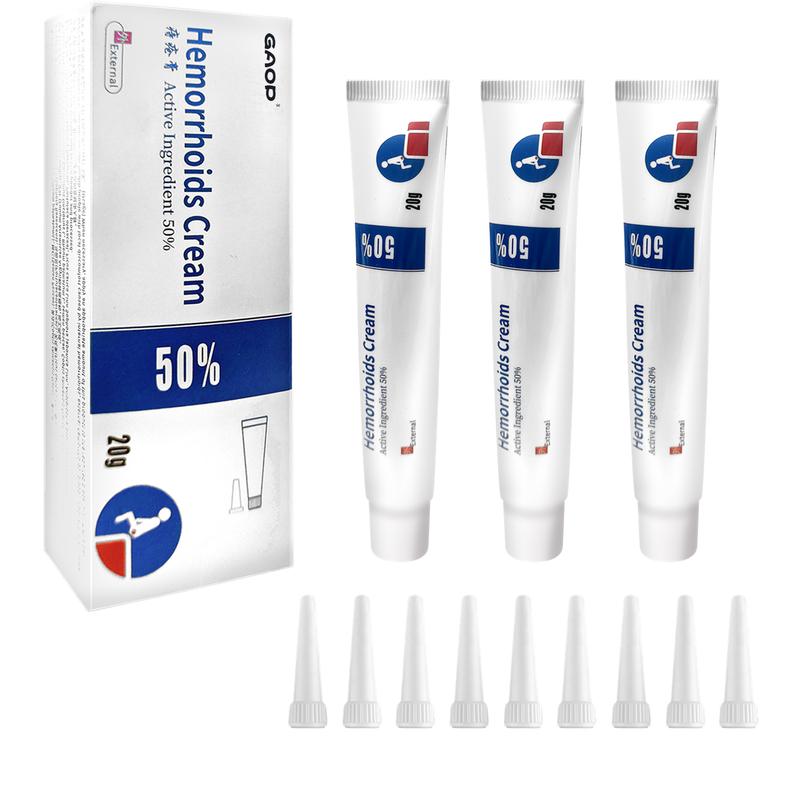 Hemorrhoid Ointment External Use Gentle on Skin Daily Care Perianal Soothing Ointment Natural Formula Non-Sticky 20g