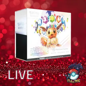 Pokemon TCG: Scarlet & Violet-Prismatic Evolutions *(Pokemon Center)* Elite Trainer Box