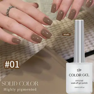 15ML Nail Gel, Long-Lasting Semi-Permanent Nail Polish, LED UV Cure, DIY Salon Quality, Trendy Manicure Balm