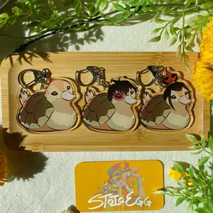 Tuttleduck Chibi Keychains
