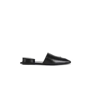 Tory Burch Pierced Mule in Perfect Black
