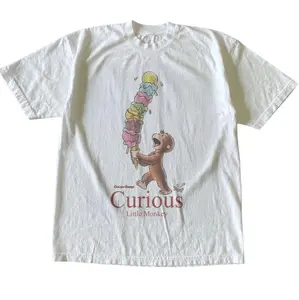 Cute Cartoon Cotton Tee – Viral Kawaii Ice Cream Shirt for Soft Girl & Y2K Outfits