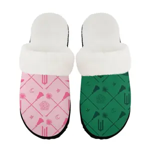 Wicked Slippers for Women Retro Soft Cozy Comfy Plush Wicked merch Slippers Lightweight Slip-on Indoor Outdoor Anti-Skid Sole Wicked gifts for girls Christmas House Shoes