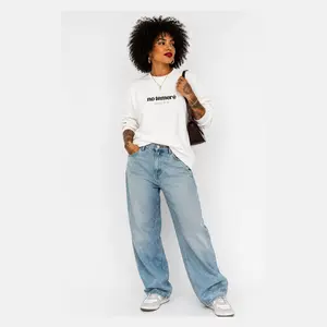 Crewneck Sweater | 'No Temere' (I will not Fear), Isaiah 41:10 - White