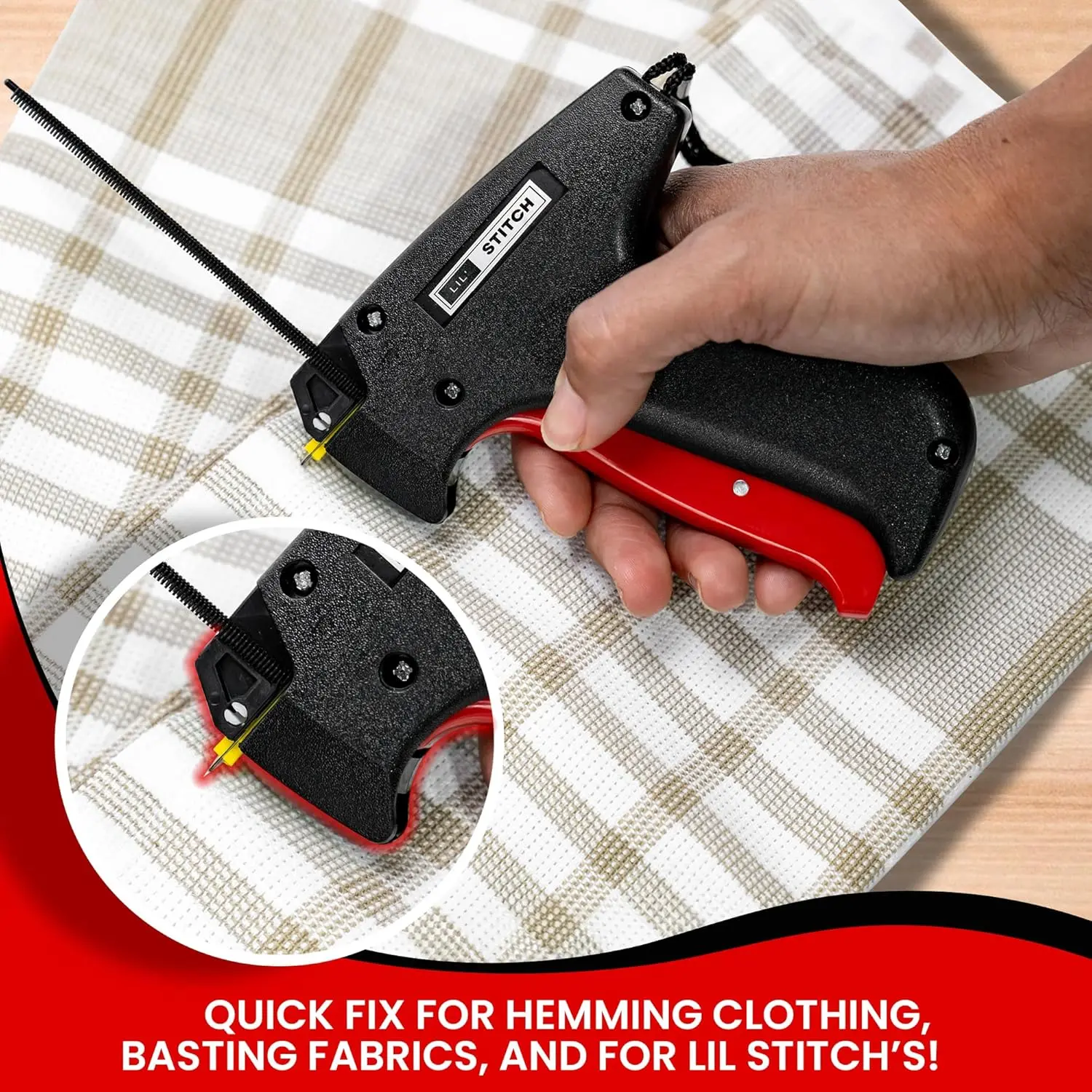 Perco Micro Stitching Gun Kit - Heavy-Duty Commercial-Grade Handheld ...