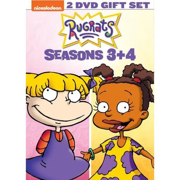 Rugrats Seasons 3-4 Animation TV Series Nickelodeon DVD Boxed Gift Set - Full Frame, English Audio, Dolby Digital Sound, AC-3, Amaray Case, Fan-Favorite Episodes, No Age Restriction