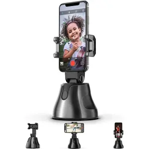 Auto Tracking Phone Holder Tripod Selfie Stick Accessories Automatic Smartphone Recording Button Camera