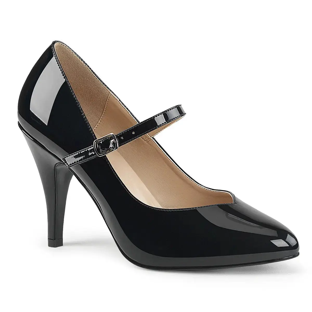Pleaser Pink Label Dream-428 Women's Maryjane Pump Black