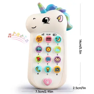Educational Interactive Baby Phone Toy - Early Learning, Cool Toy, Random Accessory Colors, Perfect Christmas and New Year Gift