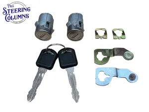 2001-2006 GM Silverado Sierra Tahoe Door Lock Cylinder Pair Set 2 Keys New 15298924