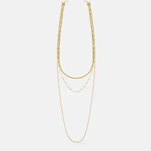 Trinity Luxe 3-Layer Necklace