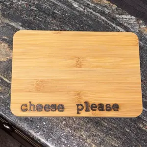 Bamboo Cheese Board – Cheese please | Perfect Christmas Gift Chopping Kitchen Stylish trendy modern