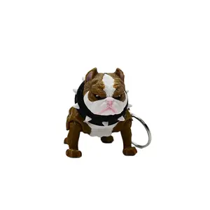 Cute Multicolor Adjustable Dog Toy Gift Decoration, Eco-Friendly Stand-Up Display Piece, Perfect for Home & Office Decor, Articulating Animal Figurines