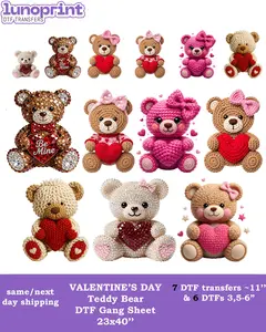 Valentine's Day DTF Transfers Gang Sheet