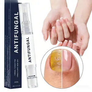 Strength Nail Renewal Pen - Restores Clarity for Discolored Thick & Damaged Nails - Easy Brush Applicator