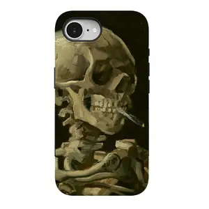 Casely iPhone 16e Case | Van Gogh Museum | Skull of a Skeleton | Bold Protective Design | Compatible with MagSafe