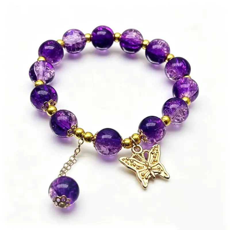 Siren Funny Glass Bracelet Bag---open in live, Inspirational Boho‑Style Handchain, Waterproof Hypoallergenic Stretchy Glass Bead Bracelet, Aesthetic Daily Wear Jewelry Accessory Gift