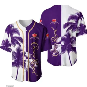 Trendy Crown Royal Unisex Baseball Jerseys, Back To School Shirt, Summer Shirt