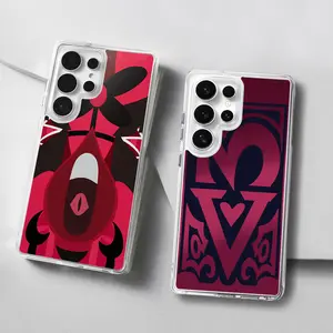 Hazbin Hotel 2 Magnetic phone Case for Samsung S26/S25/S24/S23/S22/S21/S20/S10/NOTE20/NOTE10/NOTE9/PLUS/ULTRA/FE/A57/A56/A55/A54/A37/A36/A35/A34/A26/A25/A24/A23/A17/A16/A15/A14/A07/A06/A05,with MagSafe,Alastor Gift Transparent Shockproof Protective Cover