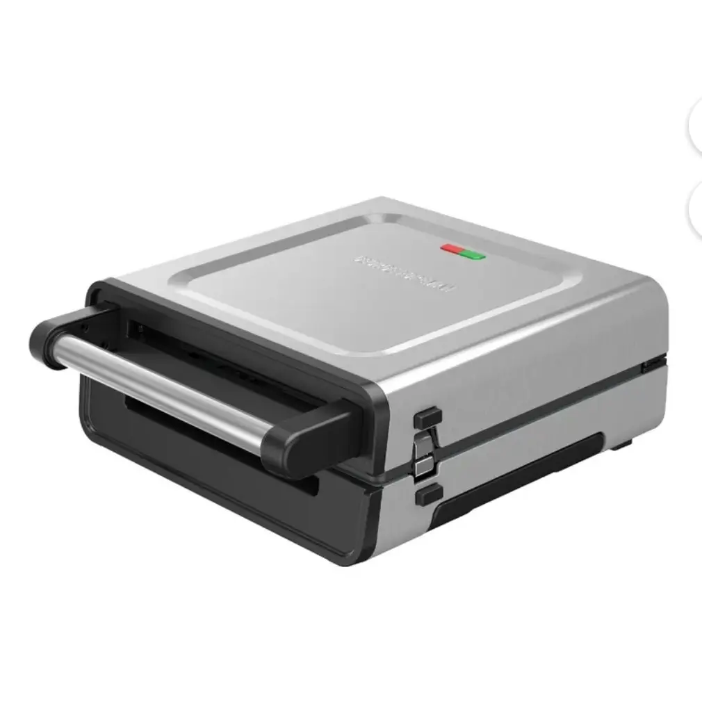 Contact Smokeless - Ready Grill, Family Size (4-6 Servings) George Foreman, Smokeless Indoor Grill, Family Dinners
