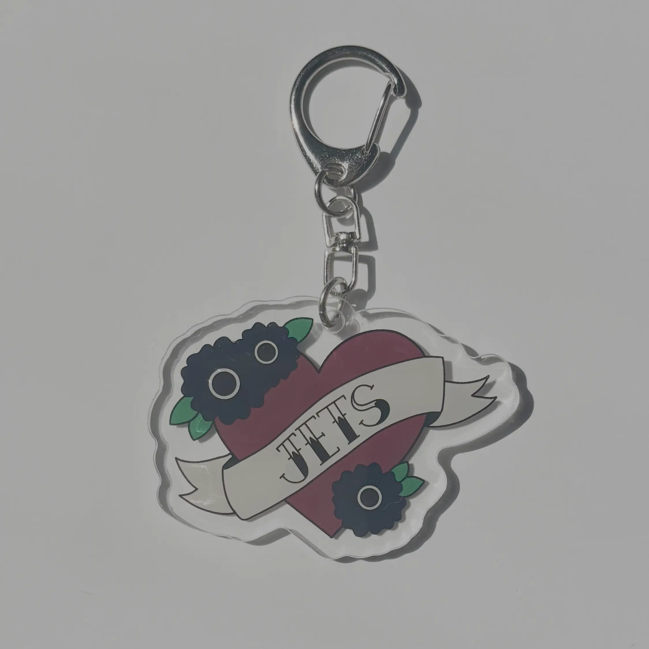 Jets Hockey Acrylic Keychain