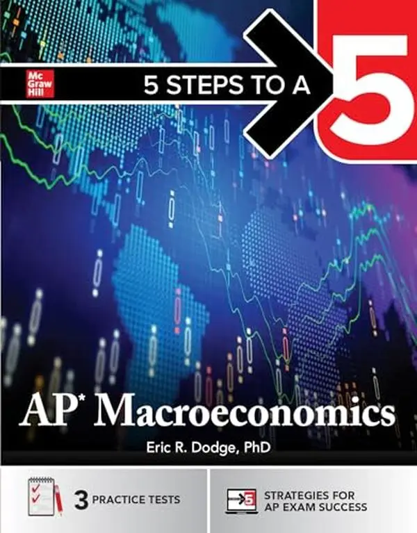 USED Book - 5 Steps to a 5: AP Macroeconomics 2026: Practice AP Tests + AP Content Review + Digital Exams by Dodge, Eric R. (Paperback) - english