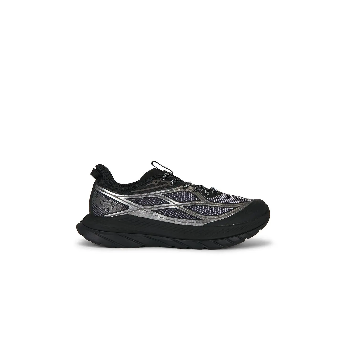 HOKA Mach Remastered Aura Sneaker in Black & Steel