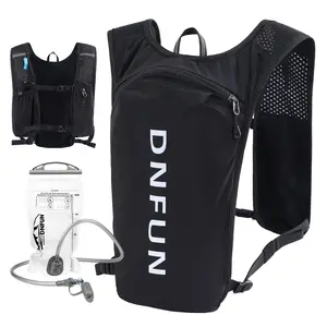 Hydration Vest Backpack | 1.5L Water Bladder | Lightweight Bounce-Free Running Pack for Trail Running Marathon Cycling Men Women  Sport Training
