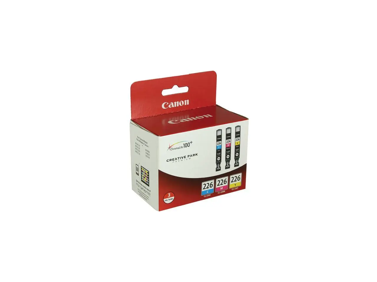 Canon CLI-226 Ink Cartridge - Combo Pack - Cyan/Magenta/Yellow Canon CLI-226 Ink Cartridge - Combo Pack - Cyan/Magenta/Yellow