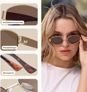 2025 Fashion Oval Eyeglass Frame – Trendy Retro Metal Frame for Women’s Styling