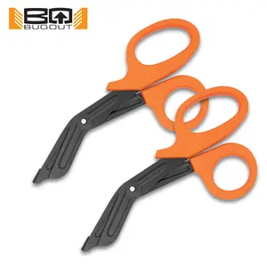 BugOut Trauma Shears Two-Pack - Durable Medical Emergency Cutting Tools