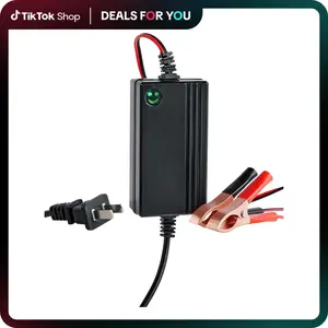 Orion Motor Tech 1/2PC 12V Battery Charger and Maintainer, Trickle Charger for Charging Boats Motorcycles ATVs Riding Mowers & Car Truck SUV RV Maintenance ,Repair tool kit,Home car repair, Limited Time Deal