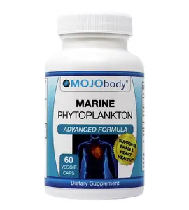 MOJObody Marine Phytoplankton Capsules, Supports Brain & Heart Health, Superfood, Nutrient Dense with BioPerine for best absorption Dietary Supplement