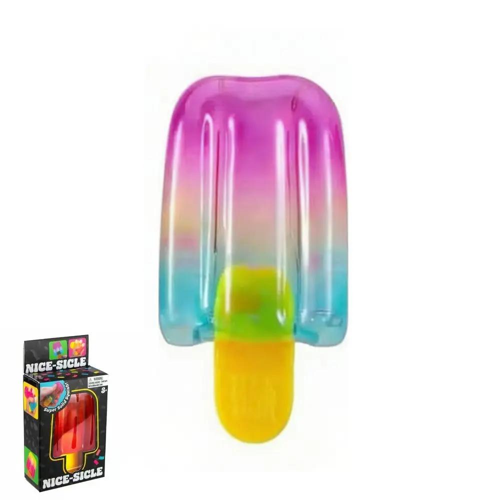 Super Solid Squish! - Ice Cream & Jelly Squish & Nice-Sicle Slow Rise Sensory Fidget Toy, Squeeze Squishy Toy, Ice Cream Squishy, Schylling Jelly Squish,  Nice-Sicle Squish, Stress Relief Toys for Adults Kids