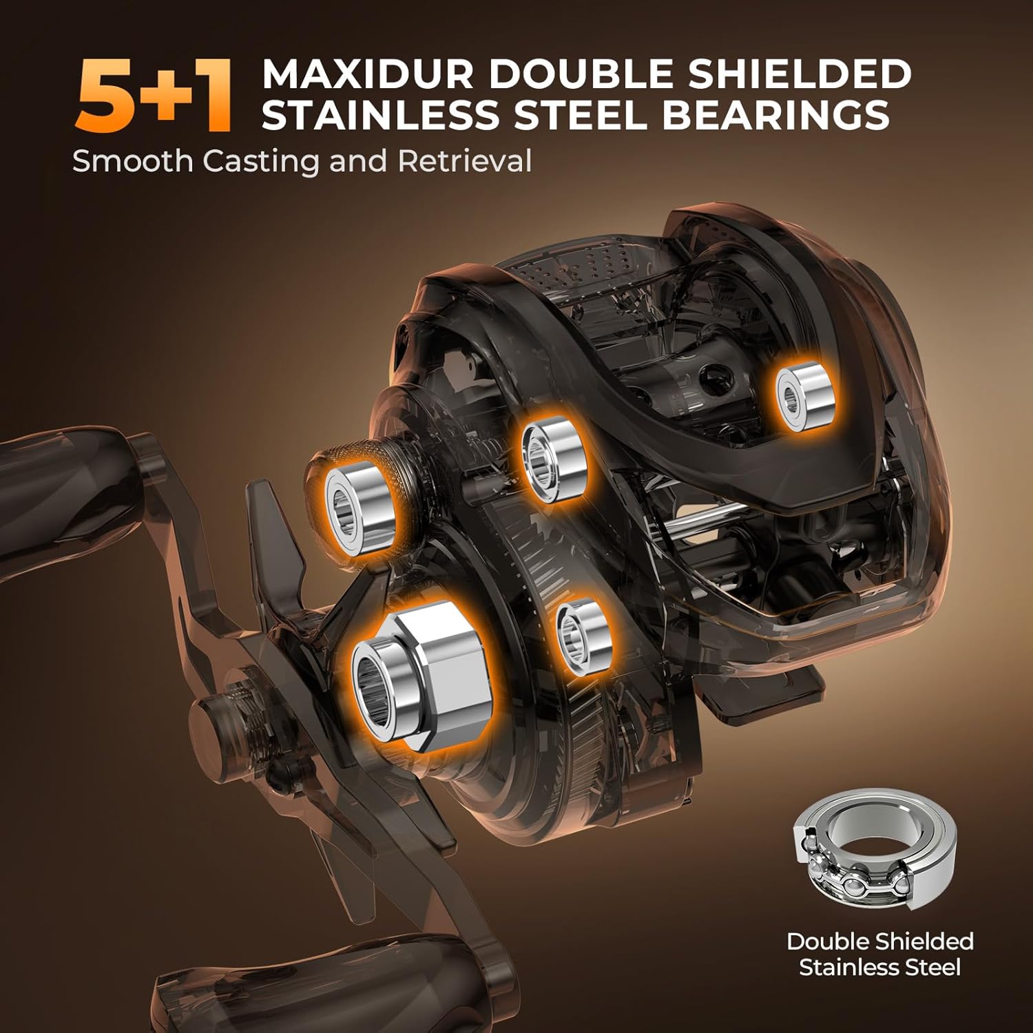 KastKing Lethal Blaze Twin-Tip Rod & Reel Combo – Spinning & Baitcaster, IM6 Graphite, Backup Tip, Stainless Steel Guides, EVA Handle