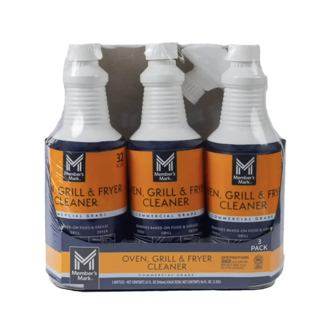 Member's Mark Commercial Oven, Grill and Fryer Cleaner, 32 oz., 3 pk.