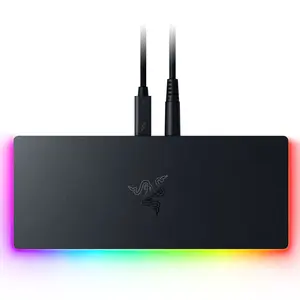 Razer Thunderbolt™ 5 Dock Mercury White Desktop RGB Dock