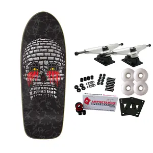 Creature Skateboard Complete Doom Skull 10.4" x 29.1"