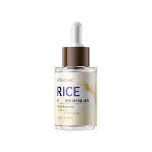 Rice Face Serum, Moisturizing Facial Essence, Skin Firming, Deeply Hydrating, Smooth Texture, Evens Skin Tone for Glowing Daily Skin Care - 30ml