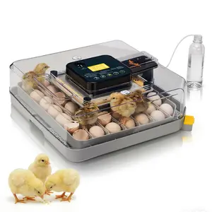 48 Incubators for Hatching Eggs, Egg Incubator with Automatic Egg Turning and Humidity Control, Temp Control, Egg Candler, Auto Water Refilling, Incubator for Chicken Eggs, Duck and Quail Eggs