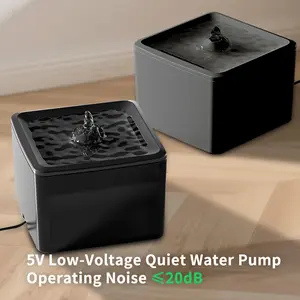 3.8L Giant Capacity Pet Water Fountain Automatic Cat & Dog Drinking Fountain with USB Power Ultra-Quiet Smart Circulating Filtration System White